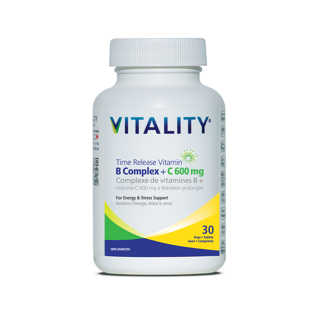Time Release B Complex + C 600 mg