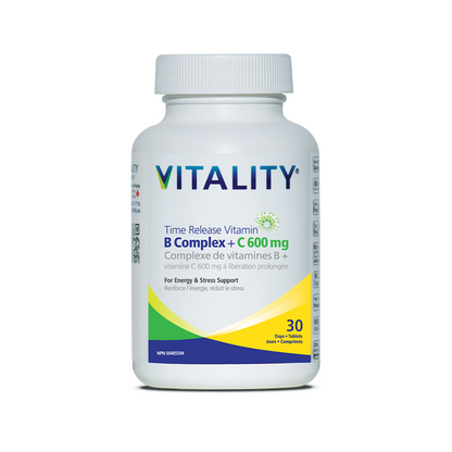 Time Release B Complex + C 600 mg