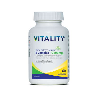 Time Release B Complex + C 600 mg