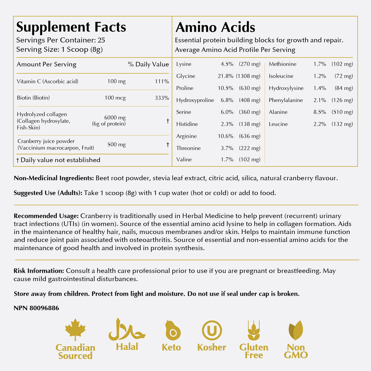 Marine Collagen + Cranberry