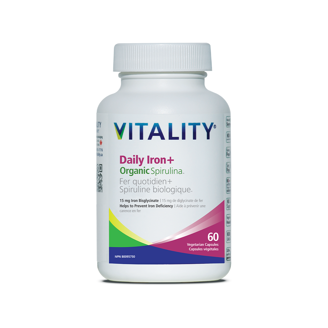 Daily Iron + Organic Spirulina