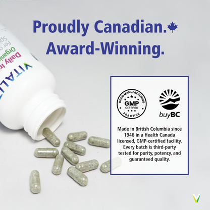 Daily Iron + Organic Spirulina