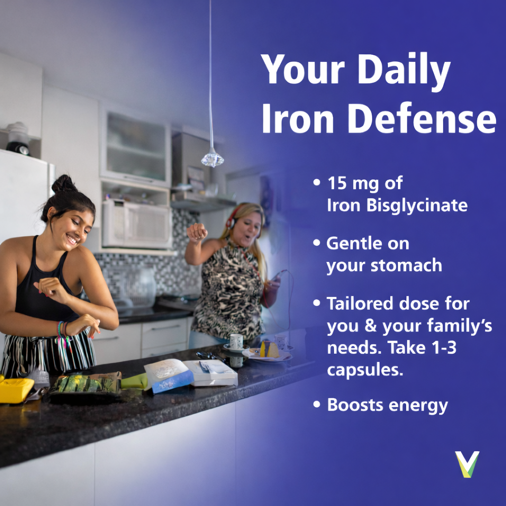 Daily Iron + Organic Spirulina