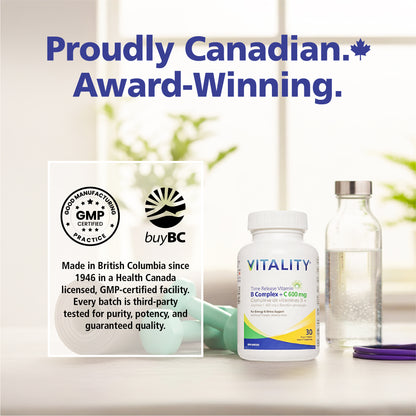 Time Release B Complex + C 600 mg