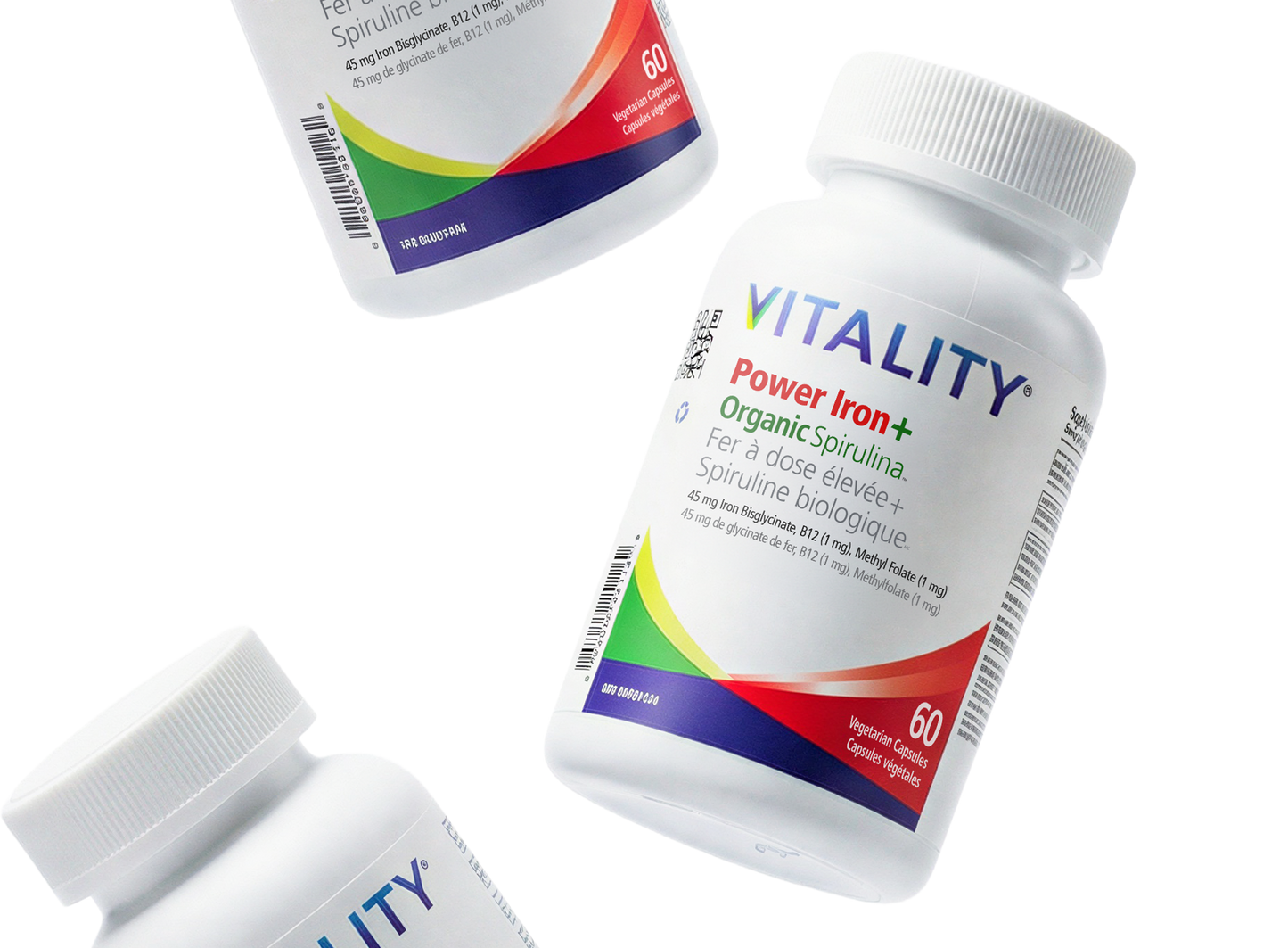 Power Iron + Organic Spirulina