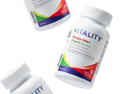 Power Iron + Organic Spirulina