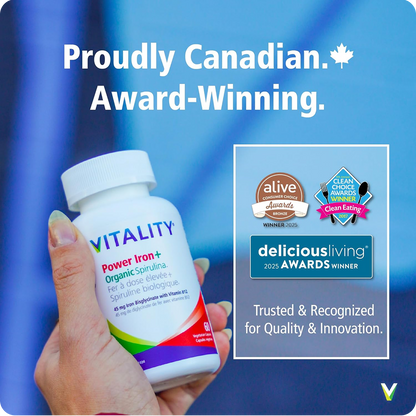 Power Iron + Organic Spirulina