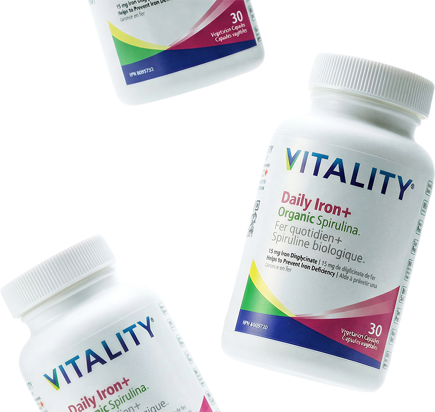 Daily Iron + Organic Spirulina