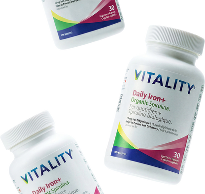 Daily Iron + Organic Spirulina