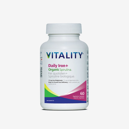 Daily Iron + Organic Spirulina